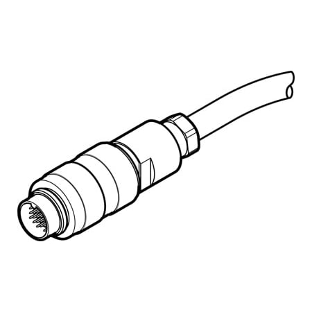 Festo Connecting Cable NEBS-SM16G24-K-10-N-LE24 NEBS-SM16G24-K-10-N-LE24